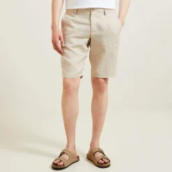 Jules Bermuda chino en lin uni- Short & Bermuda