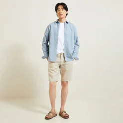 Jules Bermuda chino en lin uni- Short & Bermuda