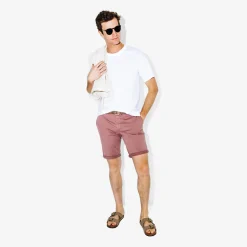 Jules Bermuda chino uni avec ceinture- Short & Bermuda
