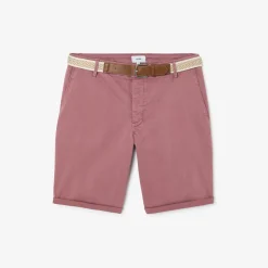 Jules Bermuda chino uni avec ceinture- Short & Bermuda