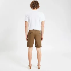 Jules Bermuda chino uni avec ceinture- Short & Bermuda