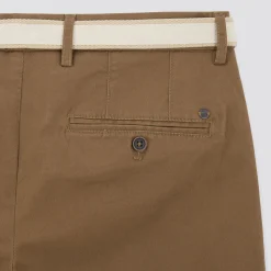 Jules Bermuda chino uni avec ceinture- Short & Bermuda