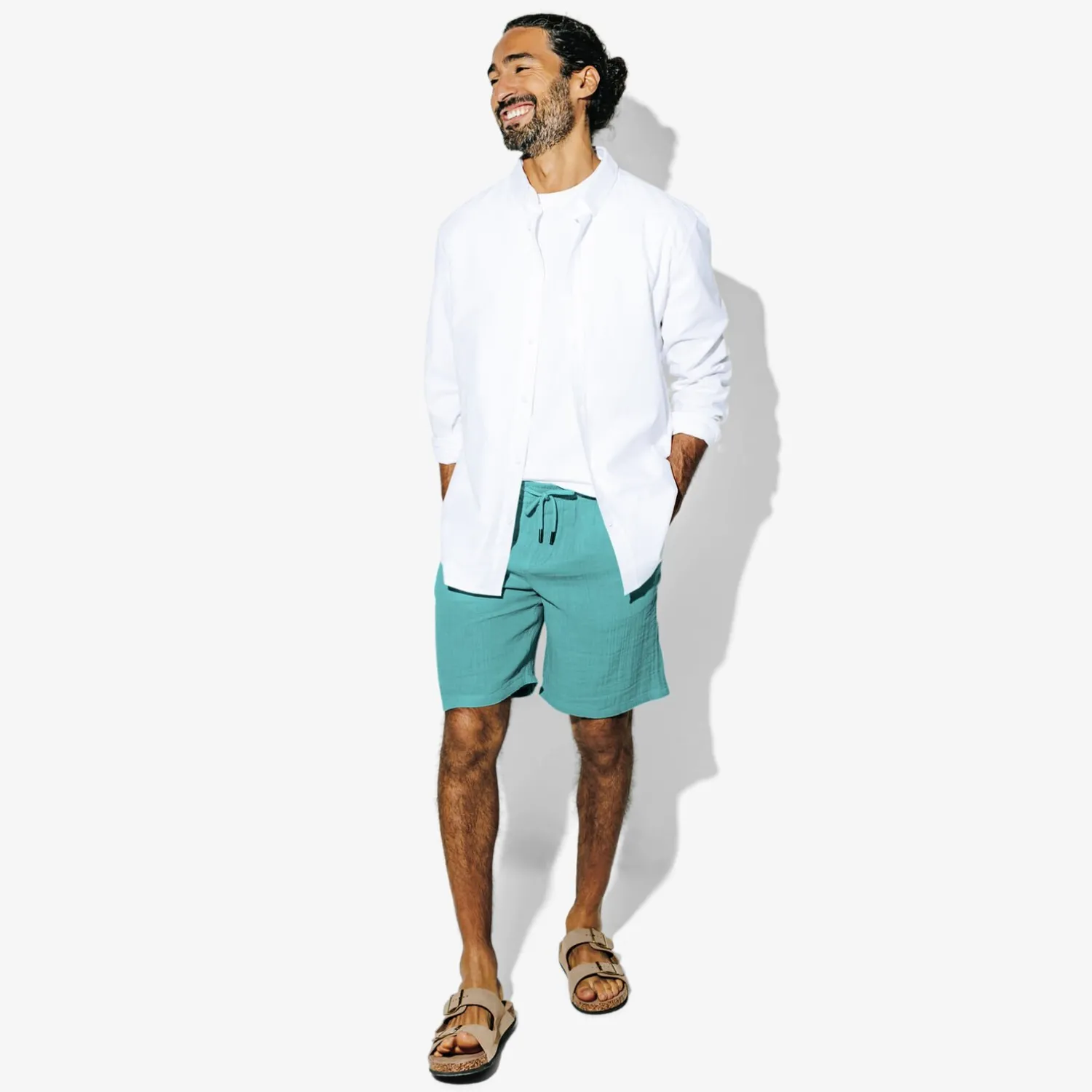 Jules Bermuda en gaze de coton- Short & Bermuda
