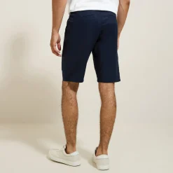Jules Bermuda uni en coton lin- Short & Bermuda