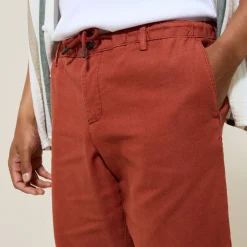 Jules Bermuda uni en coton lin- Short & Bermuda