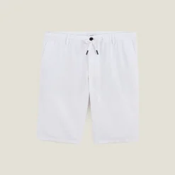 Jules Bermuda uni en coton lin- Short & Bermuda