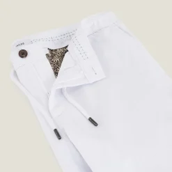 Jules Bermuda uni en coton lin- Short & Bermuda