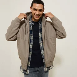 Jules Blouson à capuche en coton- Manteau & Blouson