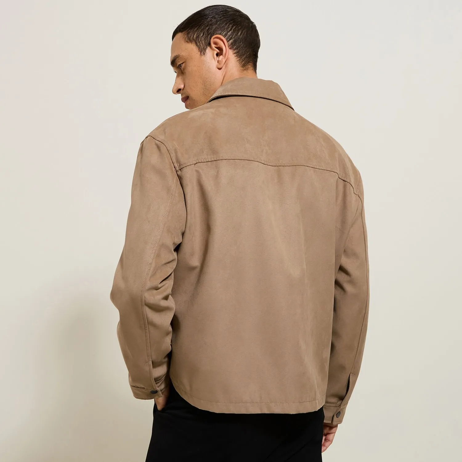 Jules Blouson aspect velours col chemise- Smart Casual|Manteau & Blouson