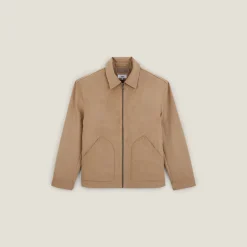 Jules Blouson aspect velours col chemise- Smart Casual|Manteau & Blouson