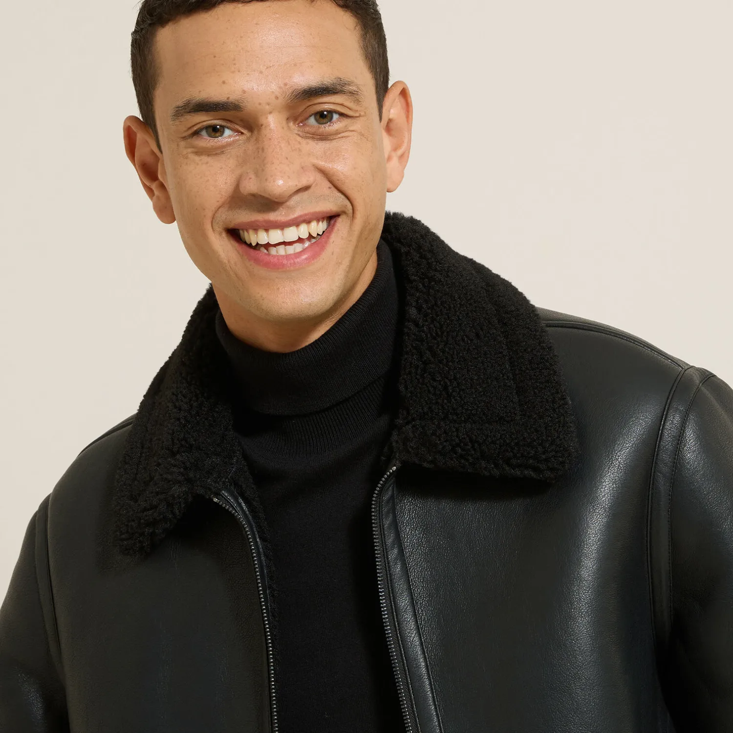 Jules Blouson bombardier en sherpa- Manteau & Blouson