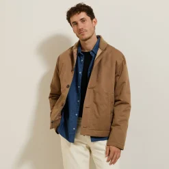 Jules Blouson col châle boutonné- Manteau & Blouson
