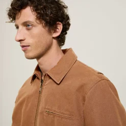Jules Blouson coton col chemise- Manteau & Blouson