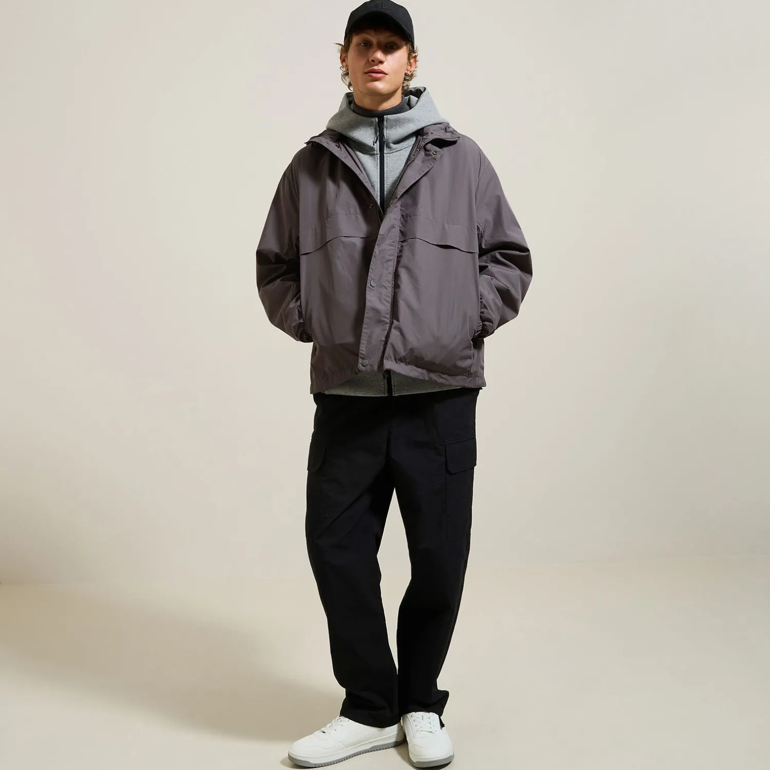 Jules Blouson coupe vent à capuche- Manteau & Blouson