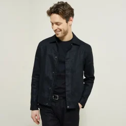 Jules Blouson en lin col chemise- Manteau & Blouson