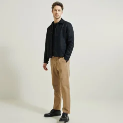 Jules Blouson en lin col chemise- Manteau & Blouson