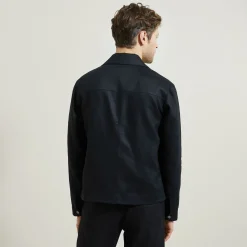 Jules Blouson en lin col chemise- Manteau & Blouson