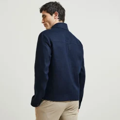 Jules Blouson en lin col chemise- Manteau & Blouson