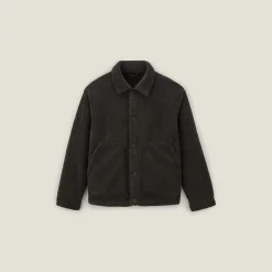 Jules Blouson en sherpa col chemise- Manteau & Blouson
