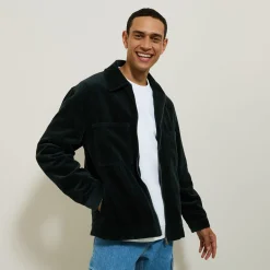 Jules Blouson en velours côtelé col chemise- Surchemise|Manteau & Blouson