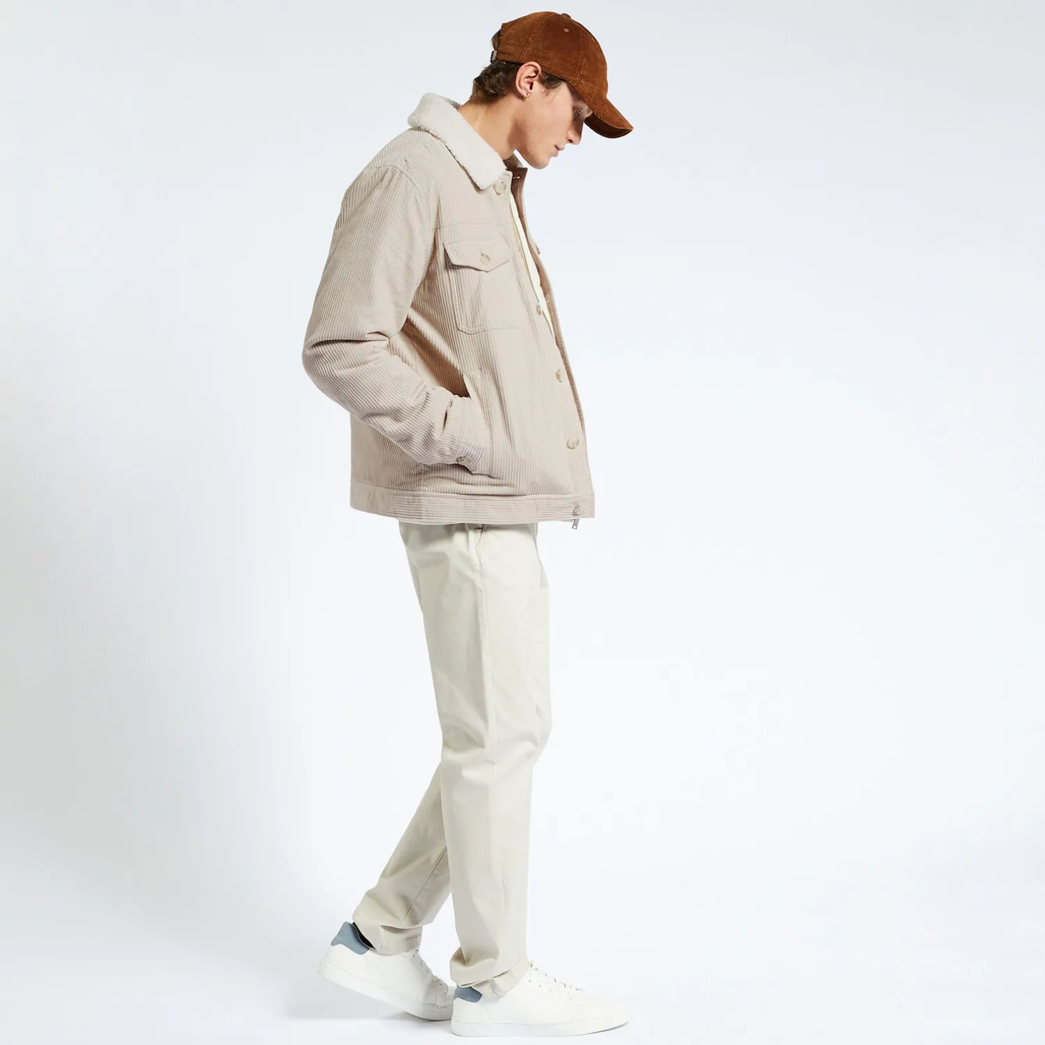 Jules Blouson velours col chemise- Manteau & Blouson