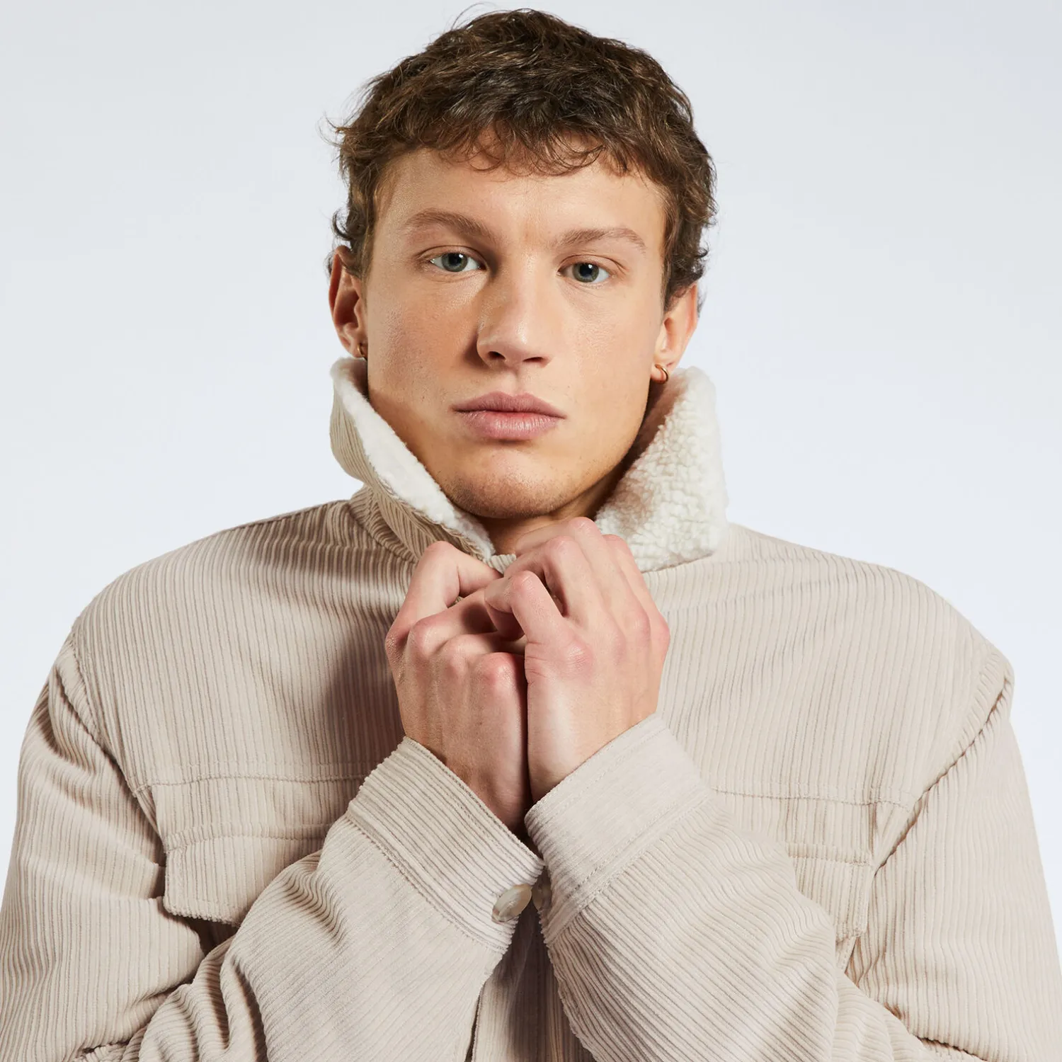 Jules Blouson velours col chemise- Manteau & Blouson