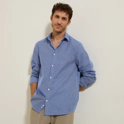 Jules Chemise en coton à carreaux- Smart Casual|Chemise Formelle