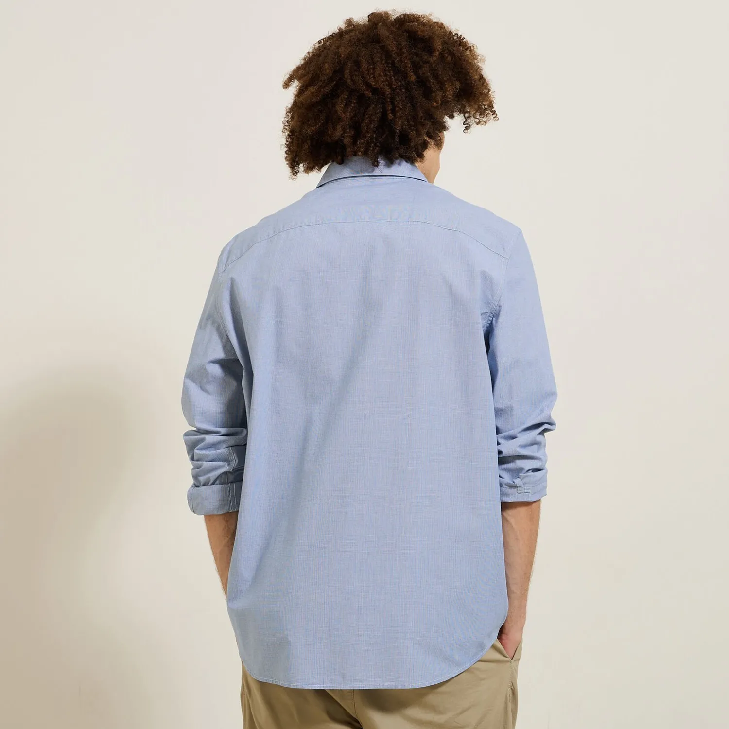 Jules Chemise en coton à petits carreaux- Smart Casual|Chemise Formelle