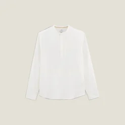 Jules Chemise en coton col mao- Chemise