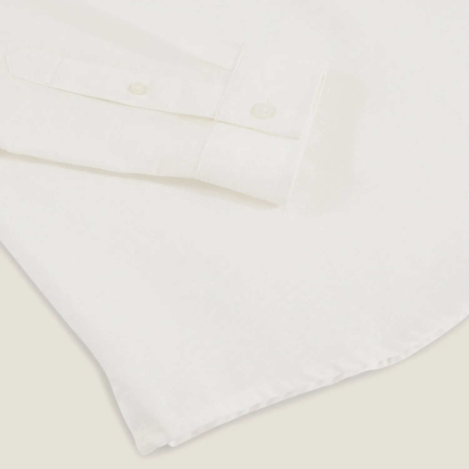 Jules Chemise en coton col mao- Chemise