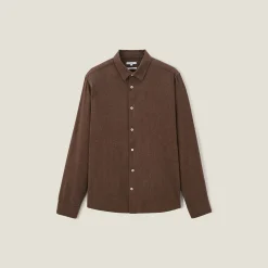 Jules Chemise en coton flanelle col classique- Smart Casual|Chemise