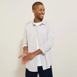 Jules Chemise en coton flanelle col classique- Chemise