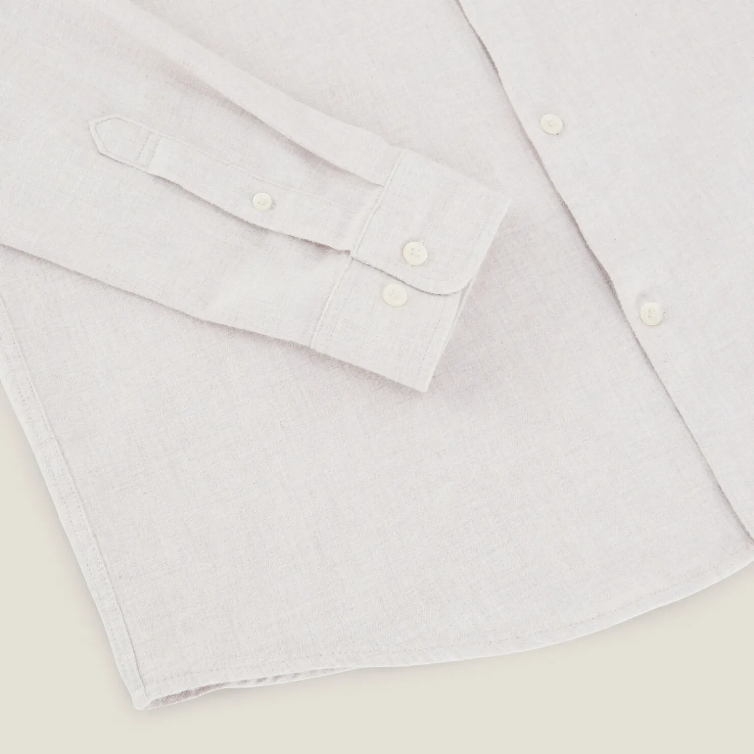 Jules Chemise en coton flanelle col classique- Chemise