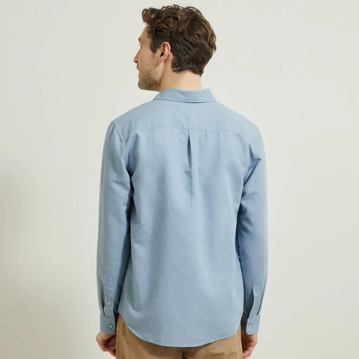 Jules Chemise en coton lin- Smart Casual|Chemise