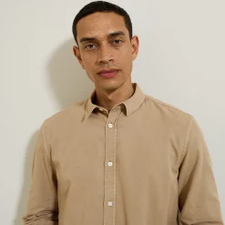 Jules Chemise en coton lyocell col boutonné- Chemise