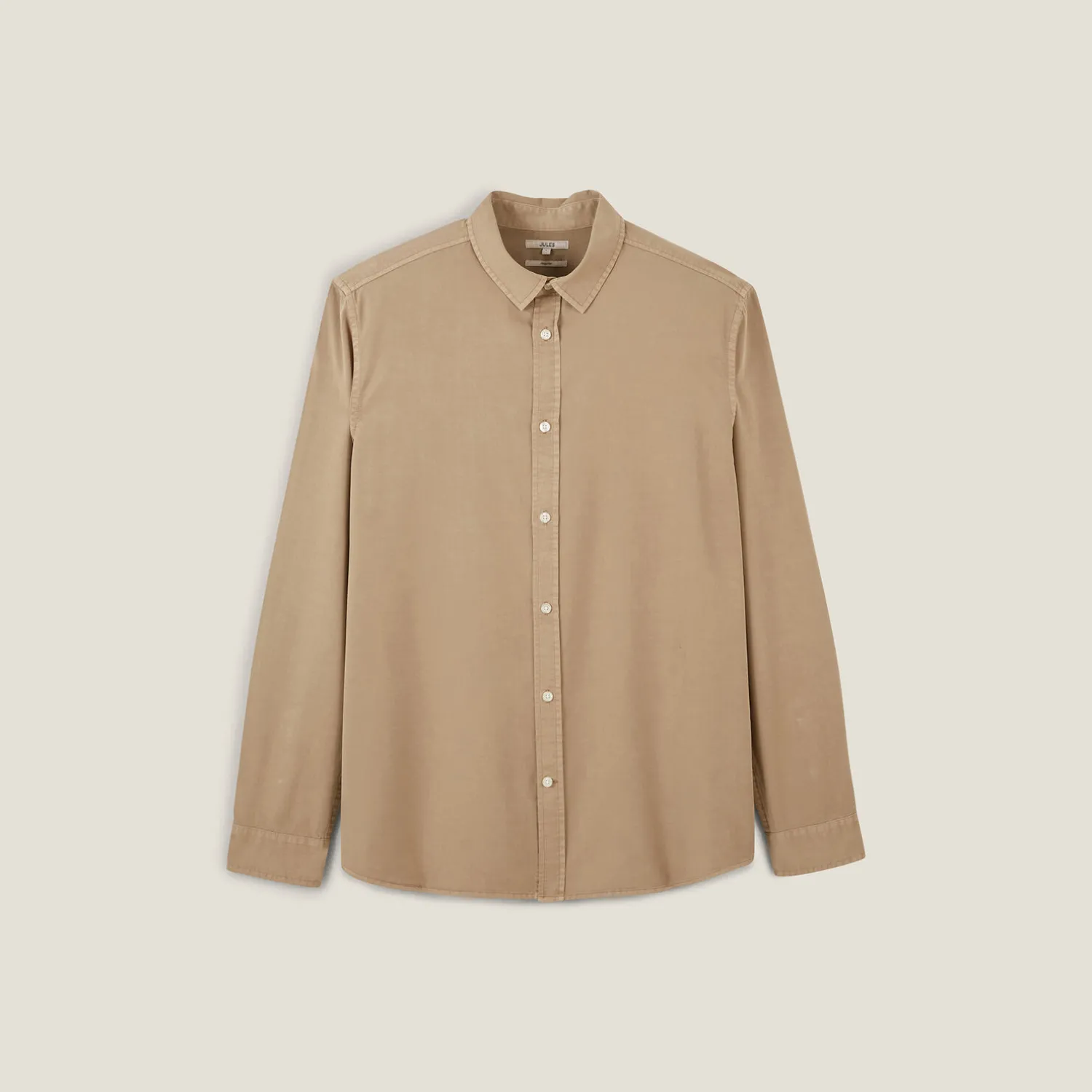 Jules Chemise en coton lyocell col boutonné- Chemise