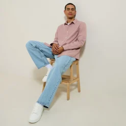 Jules Chemise en coton lyocell col boutonné- Chemise