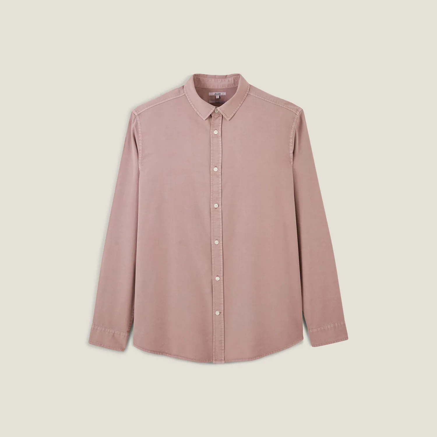 Jules Chemise en coton lyocell col boutonné- Chemise