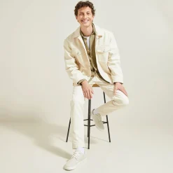 Jules Chemise en coton matière texturée- Chemise