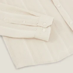 Jules Chemise en coton matière texturée- Chemise