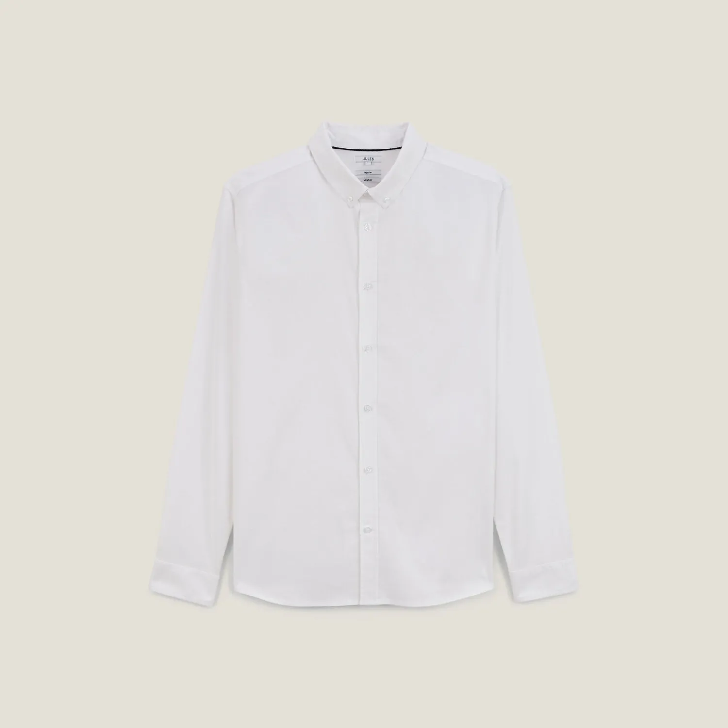 Jules Chemise en coton oxford élasthanne- Chemise