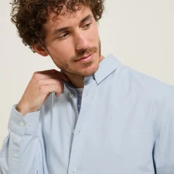 Jules Chemise en coton oxford élasthanne- Chemise