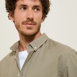 Jules Chemise en coton oxford élasthanne- Chemise