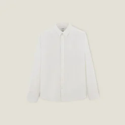 Jules Chemise en coton piqué unie- Chemise