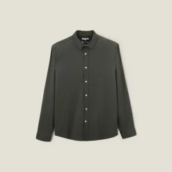 Jules Chemise en coton piqué unie- Chemise