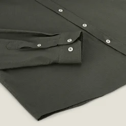 Jules Chemise en coton piqué unie- Chemise