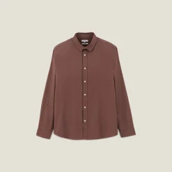 Jules Chemise en coton piqué unie- Chemise