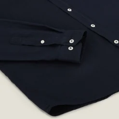 Jules Chemise en coton piqué unie- Chemise