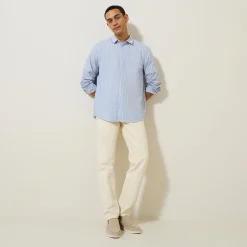 Jules Chemise en coton rayée- Smart Casual|Chemise Formelle