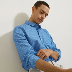 Jules Chemise en coton rayée- Smart Casual|Chemise Formelle